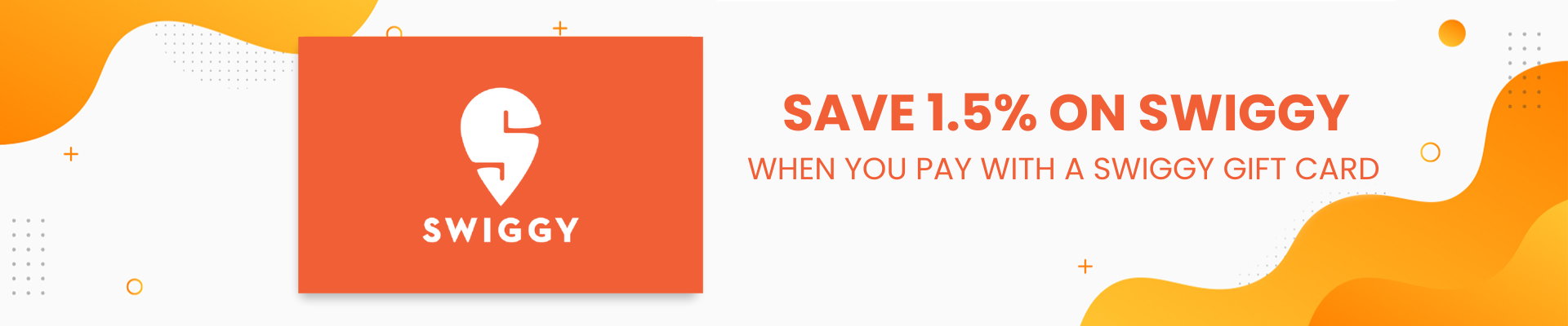 Swiggy Gift Card Banner