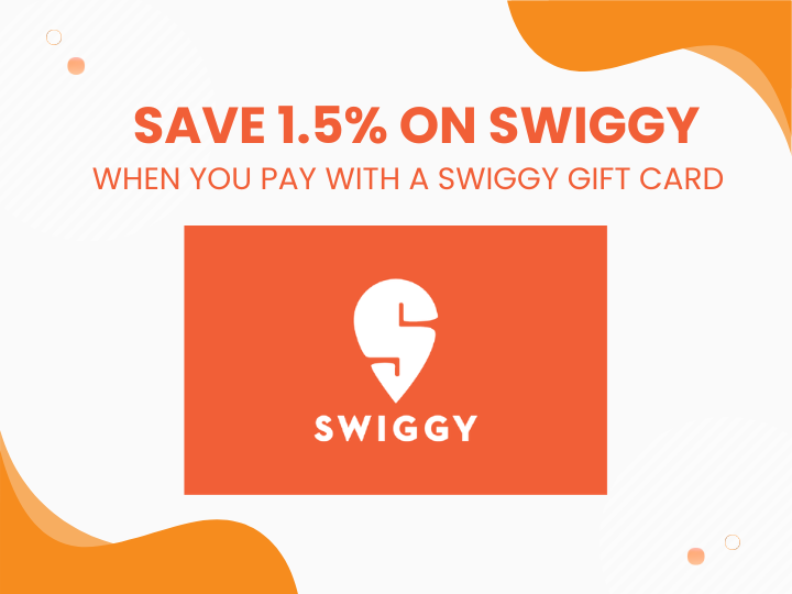 Swiggy Gift Card Banner Mobile