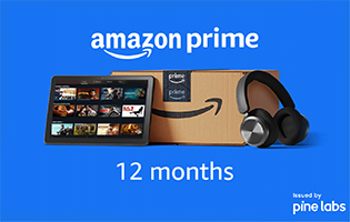 Amazon Prime Voucher-12 Months Plan