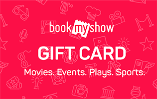 BookMyShow E-Gift Card