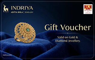 INDRIYA - Aditya Birla Gold Jewellery E-Gift Card (Instant voucher)