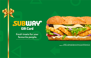 Subway E-Gift Card