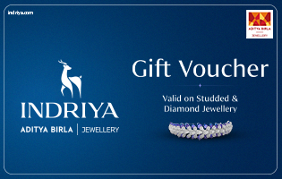 INDRIYA - Aditya Birla Studded Jewellery E-Gift Card (Instant voucher)