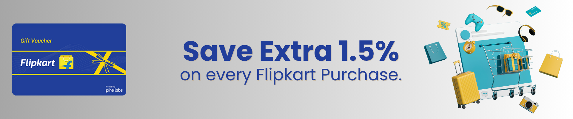 Flipkart Gift Card Banner