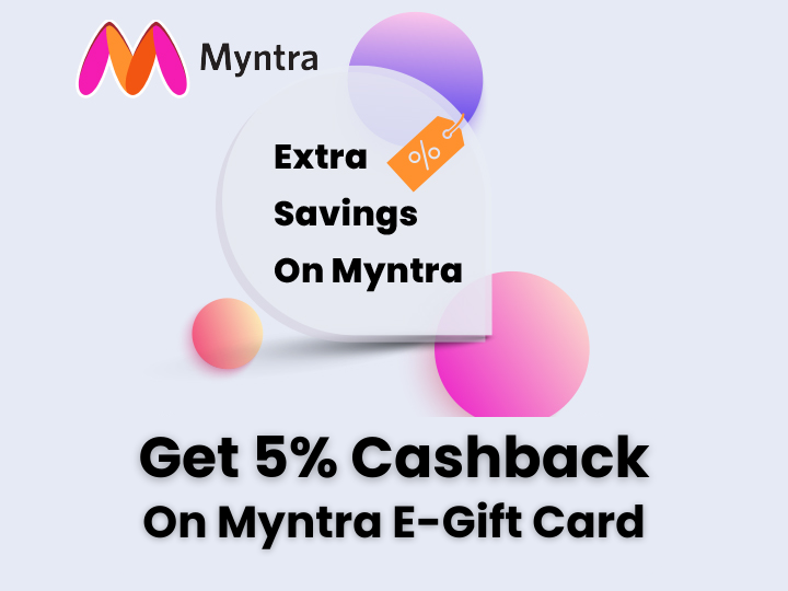 Myntra Gift Card Banner Mobile