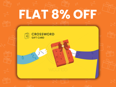 Flat 8% off on purchase of Crossword E-Gift Card