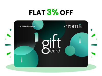 Flat 3% instant off on purchase of Croma E-Gift (Instant Voucher)