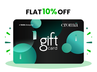 Flat 10% Off on Croma E-Gift Card