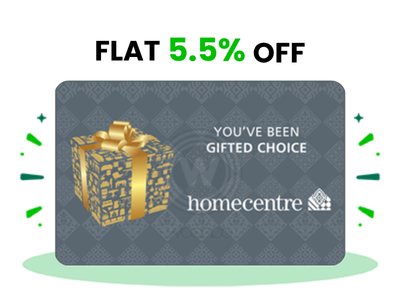 Flat 5.5% instant off on purchase of Home Centre E-Gift Card