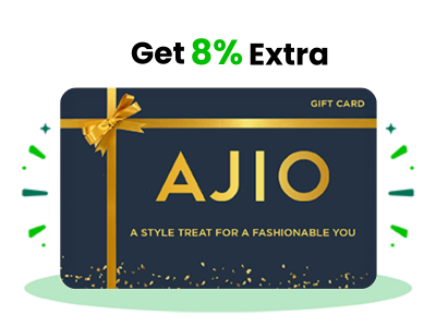 Get Flat 8% extra on purchase of AJIO E-Gift Card