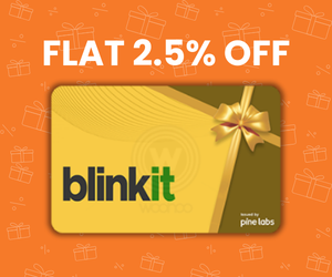 Flat 2.5% instant off on purchase of Blinkit E-Gift Card (Instant Voucher)