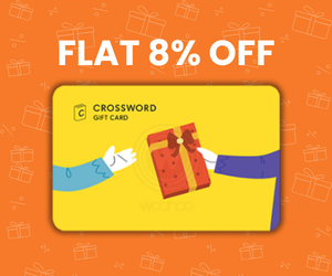 Flat 8% off on purchase of Crossword E-Gift Card