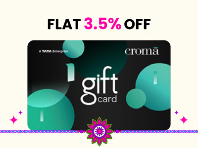 Flat 3.5% instant off on purchase of Croma E-Gift (Instant Voucher)