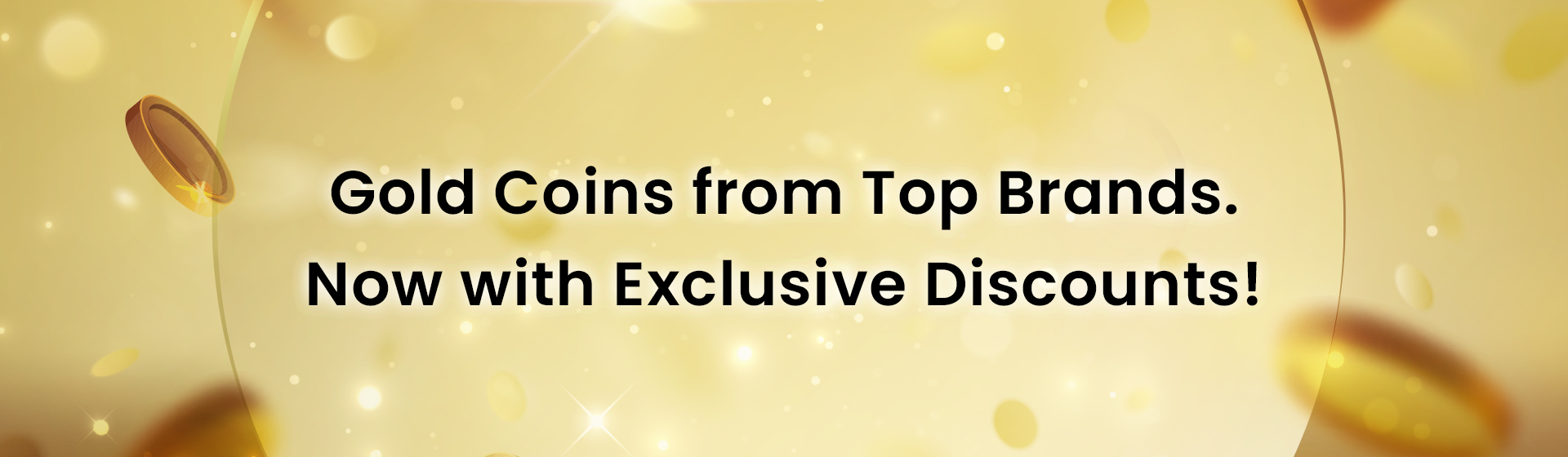 Gold Coin Banner