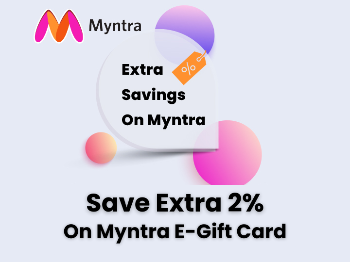 Myntra Gift Card Banner Mobile
